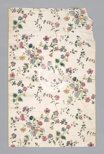 Length of Painted Silk, China, Qing dynasty (1644-1911), 1740-60. Creator: Unknown.
