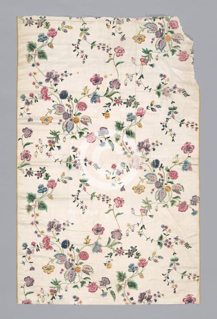 Length of Painted Silk, China, Qing dynasty (1644-1911), 1740-60. Creator: Unknown.