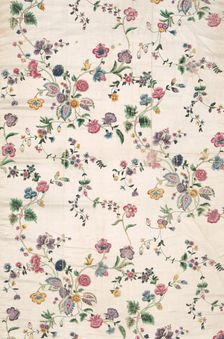 Length of Painted Silk, China, Qing dynasty (1644-1911), 1740-60. Creator: Unknown