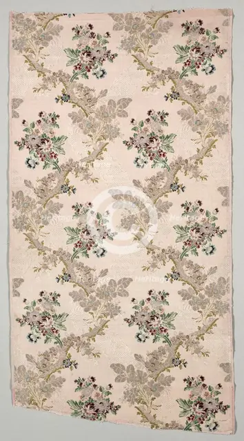 Length of Silk Brocade, 1723-1774. Creator: Unknown.