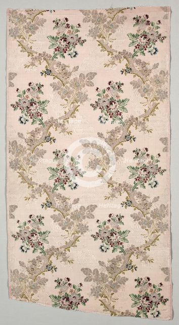 Length of Silk Brocade, 1723-1774. Creator: Unknown.