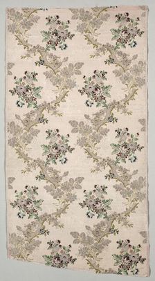 Length of Silk Brocade, 1723-1774. Creator: Unknown