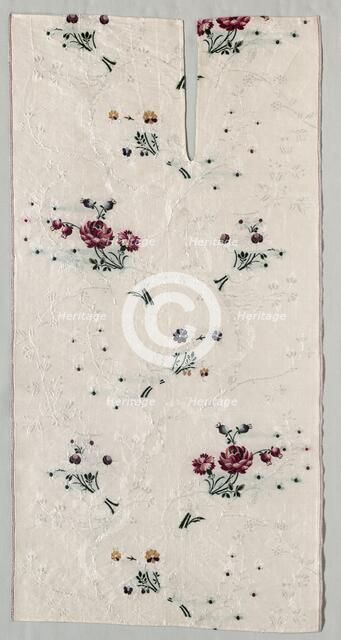 Length of Silk Brocade, 1756. Creator: Unknown.