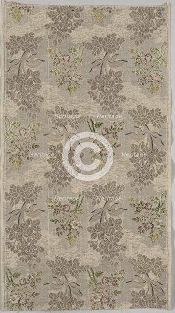 Length of Silk Brocade, 18th century. Creator: Unknown.