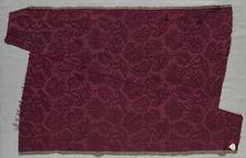 Length of Silk Damask, 1600s. Creator: Unknown