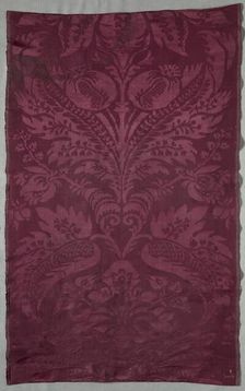 Length of Silk Damask, late 1600s. Creator: Unknown