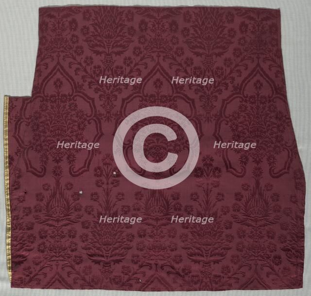 Length of Silk Textile, 1400s. Creator: Unknown.