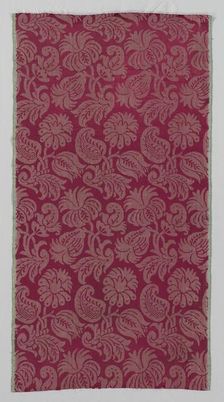 Length of Silk Textile, 1600s. Creator: Unknown