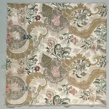 Length of Silk Textile, 1700s. Creator: Unknown