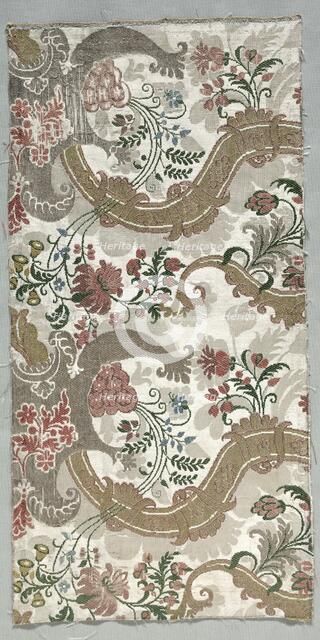 Length of Silk Textile, 1700s. Creator: Unknown.