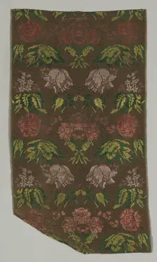 Length of Silk Textile, 1700s. Creator: Unknown
