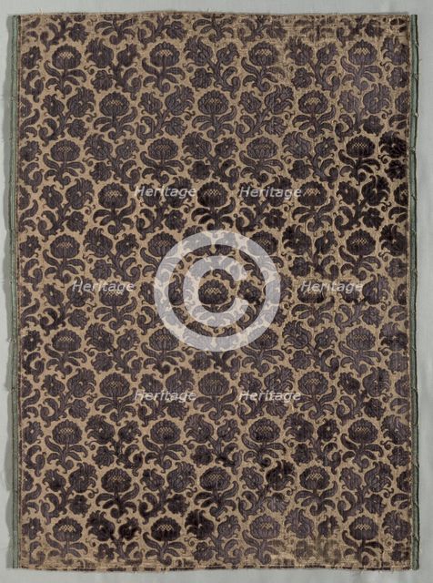Length of Velvet, 1600-1640. Creator: Unknown.
