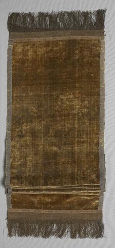 Length of Velvet, 1600s. Creator: Unknown
