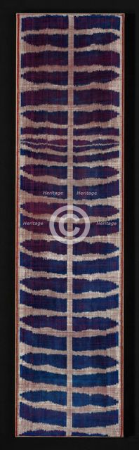 Length of Velvet, Uzbekistan, 1875/1900. Creator: Unknown.