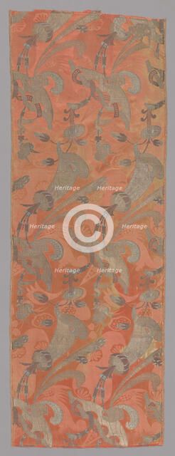 Length of Woven Silk, France, 1700-1705. Creator: Unknown.