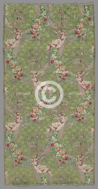 Length of Woven Silk, France, Mid-1760s. Creator: Unknown.