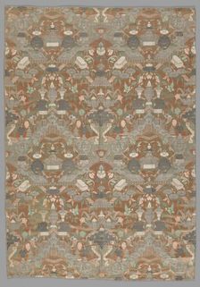 Length of Woven Silk, Netherlands, 1730s. Creator: Unknown
