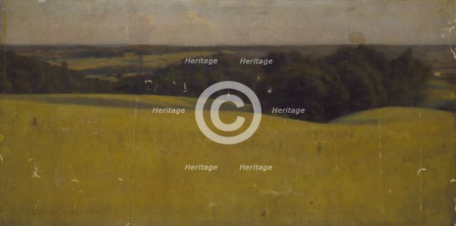 Lengthening Shadows, 1888. Creator: Kenyon Cox.