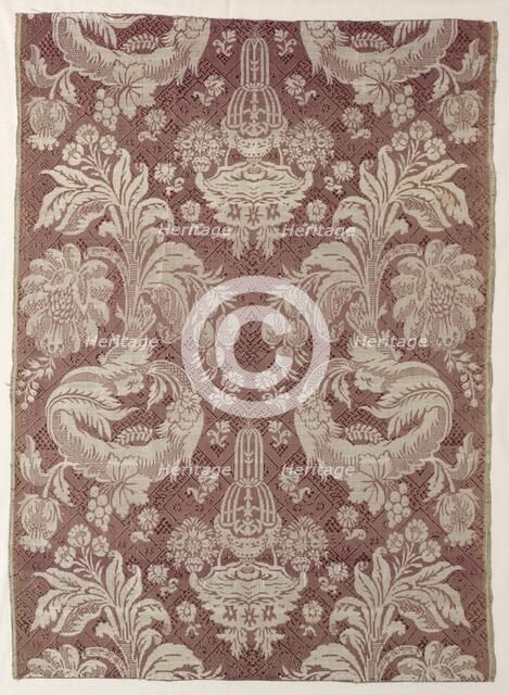 Lengths of Textile, early 1700s. Creator: Unknown.
