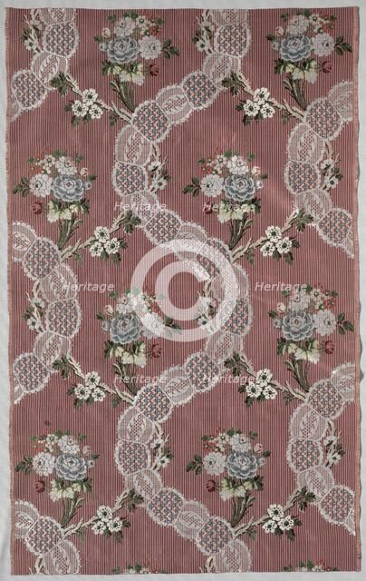 Lengths of Silk Brocade, 1774-1793. Creator: Unknown.