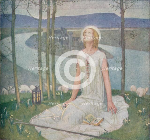 'L'Enfance De Jeanne D'Arc', c1918, (1919). Artist: Edward Reginald Frampton.