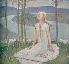 L'Enfance De Jeanne D'Arc c1918, (1919). Artist: Edward Reginald Frampton