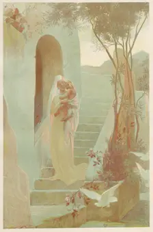 LEnfant, 1899. Creator: Guillaume Dubufe (French, 1853-1909); Imprimerie Champenois