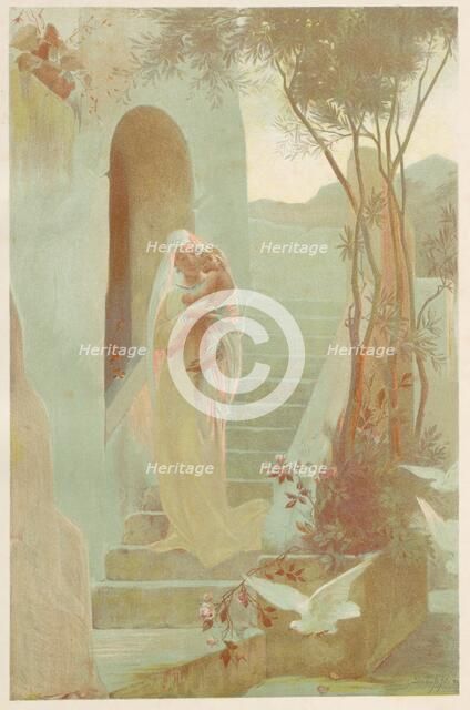 LEnfant, 1899. Creator: Guillaume Dubufe (French, 1853-1909); Imprimerie Champenois.