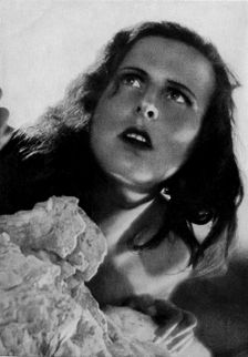 Leni Riefenstahl in the film "The Blue Light", 1932. Creator: Anon