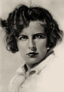 Leni Riefenstahl in the film "The White Hell of Pitz Palu", 1929. Creator: Anon