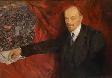 Lenin and Manifestation, 1919