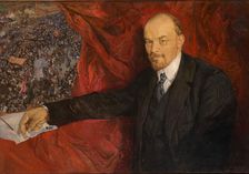 Lenin and Manifestation, 1919