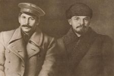Lenin and Stalin, March 1919 (1939). Creator: Unknown