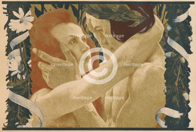 LÉnigme, 1898. Creator: Henri Bellery-Desfontaines (French, 1867-1910); Imprimerie Champenois.