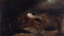 Lenore, the dead travel fast, c1830. Creator: Ary Scheffer