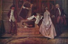 L'Enseigne de Gersaint (fragment) 1720-1721, (1937). Artist: Jean-Antoine Watteau