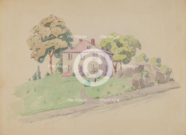 Lenrert Estate, c. 1936. Creator: Gladys Cook.