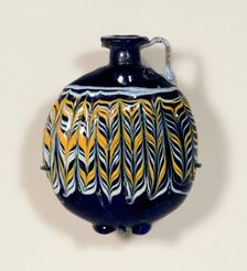 Lentoid Aryballos (Container for Oil), 4th-3rd century BCE. Creator: Unknown