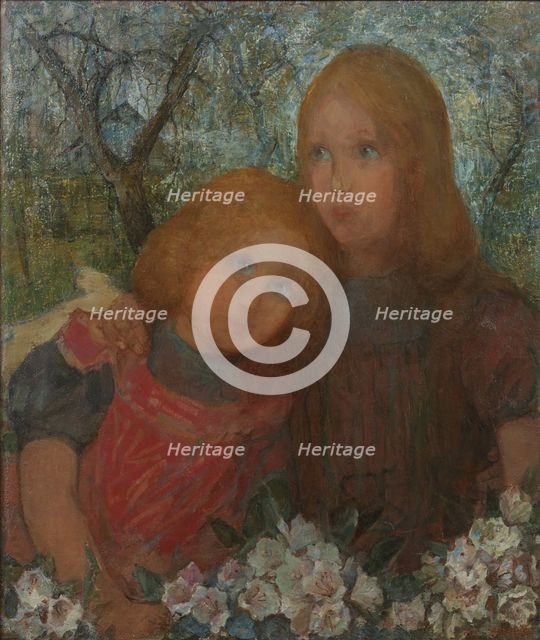 Lente Idylle (Spring Idyll), c1901. Creator: Piet Mondrian.