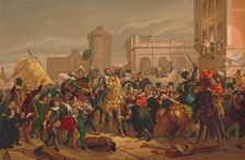 L'Entree d'Henri IV a Paris (the entry of Henri IV into Paris) 1817