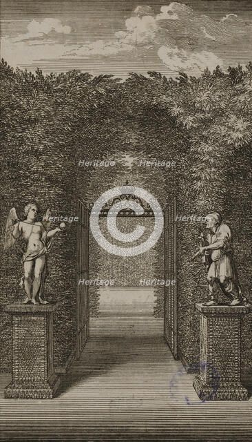 L'Entrée du Labyrinthe, 1679. Creator: Sebastien Le Clerc.