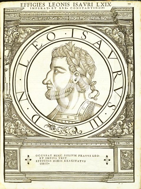 Leo Isaurus (685 - 741 AD), 1559.