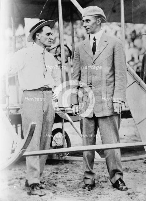 Leo Stevens & Harry Atwood, between c1910 and c1915. Creator: Bain News Service.