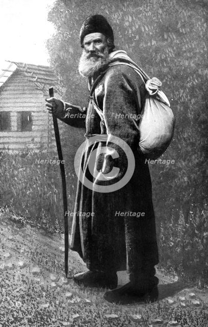 Leo Tolstoy (1828-1910), Russian author and philosopher, 1926. Artist: Unknown