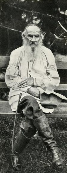 Leo Tolstoy, c1908, (1947). Creator: Sergey Mikhaylovich Prokudin-Gorsky
