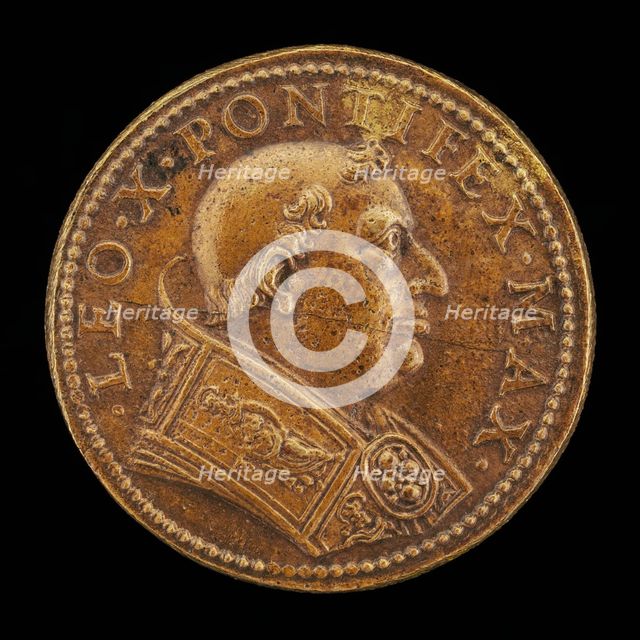 Leo X (Giovanni de' Medici, 1475-1521), Pope 1513 [obverse]. Creator: Unknown.