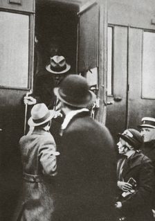 Leon Trotsky after being expelled from the Communist Party, December 1927