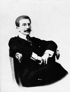 Leon Bakst (1866-1924), painter and a stage designer, 1890. Creator: Unknown
