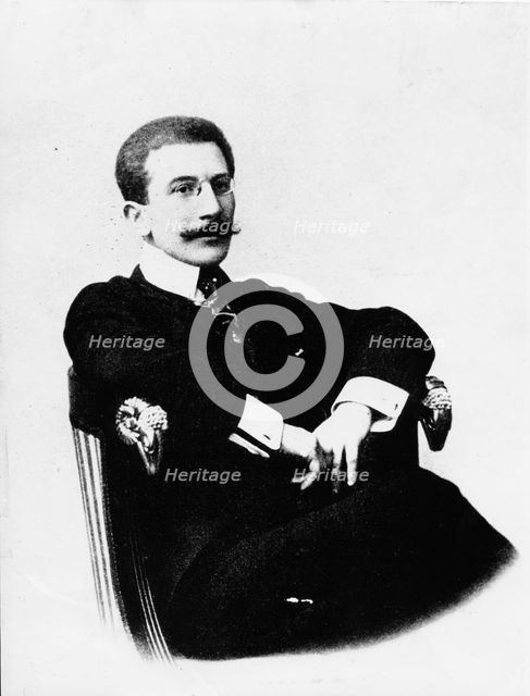 Leon Bakst (1866-1924), painter and a stage designer, 1890. Creator: Unknown.