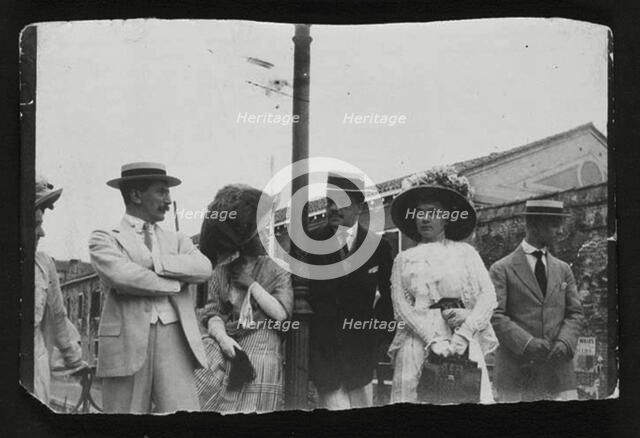 Leon Bakst, Russian artist and designer and ballet impresario Serge Diaghilev, c1910. Artist: Unknown